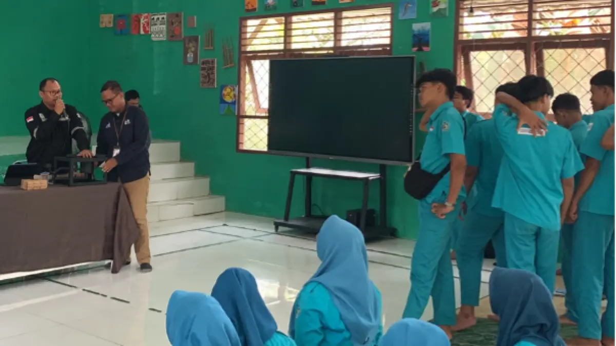 INOVASI: Program pengabdian masyarakat dari Institut Teknologi Kalimantan (ITK) yakni kompor berbahan bakar minyak jelantah, dikenalkan kepada siswa SMA 6 Penajam Paser Utara (PPU).
