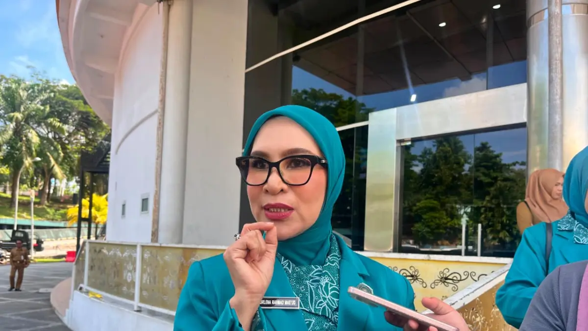 SOROTI: Ketua TP PKK Kota Balikpapan Nurlena Rahmad Mas’ud soroti angka stunting di Balikpapan.