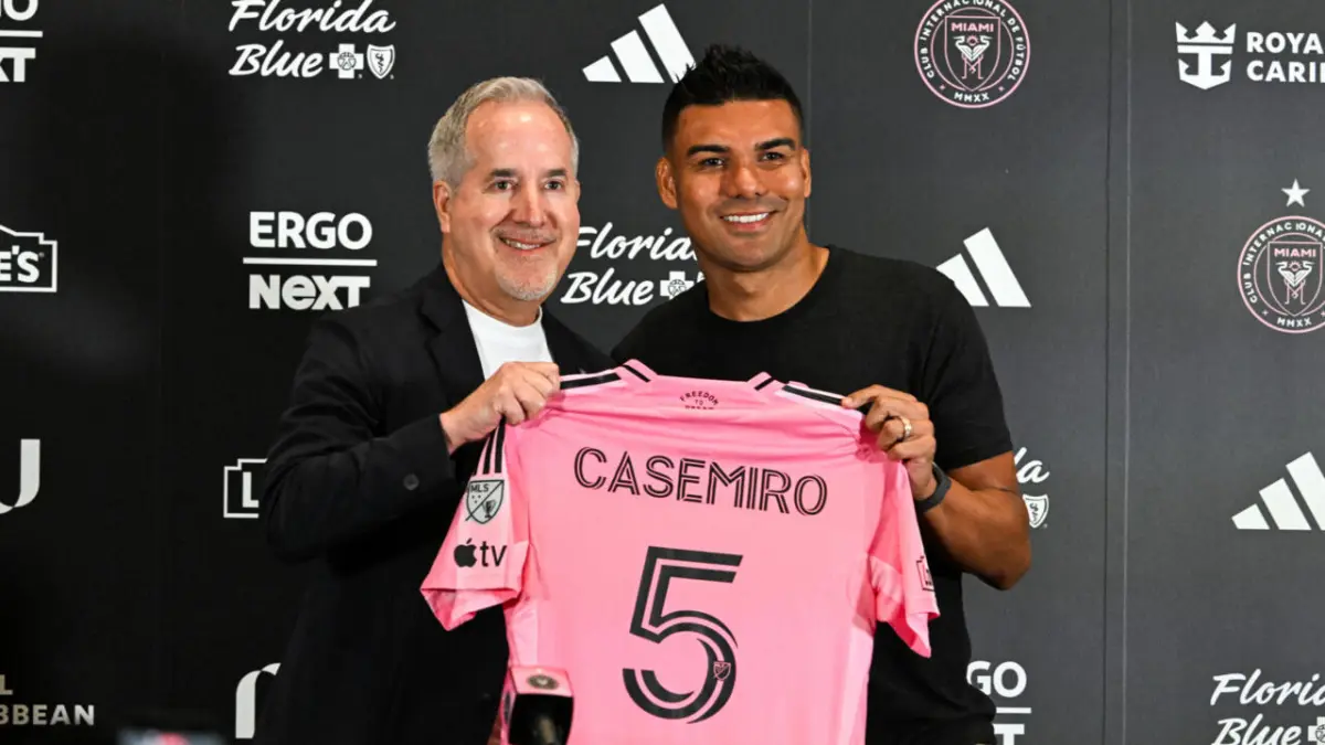 Casemiro gabung ke Inter Miami. (Foto: AFP)