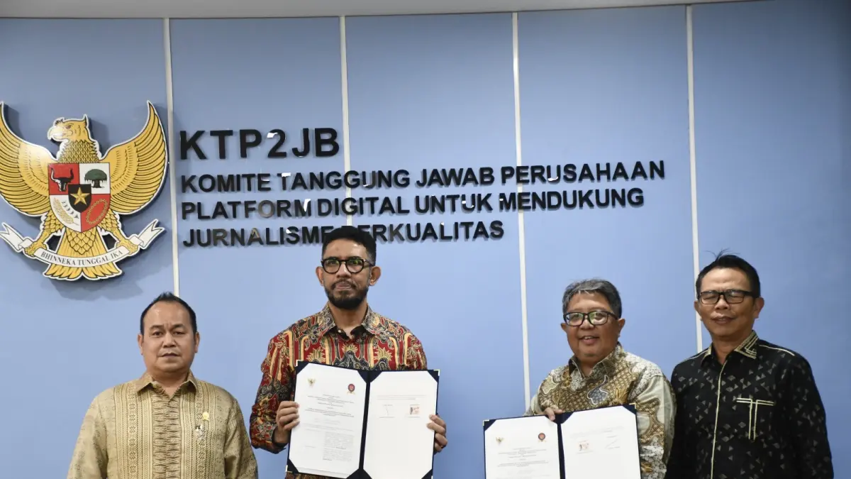 EKONOMI DIGITAL: Kerja sama KPPU dan KTP2JB diarahkan untuk memperkuat tata kelola ekonomi digital sekaligus menciptakan iklim persaingan usaha yang sehat. IST/KP