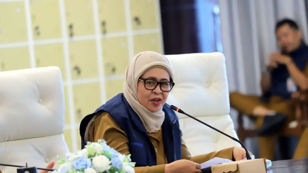Kepala Dinas Perpustakaan dan Kearsipan (DPK) Kaltim, Lisa Hasliana. (FOTO/Humas Pemprov Kaltim)