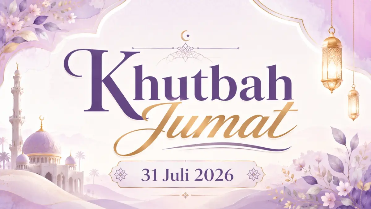 Materi khutbah Jumat terbaru, 31 Juli 2026. (ai/chatgpt)