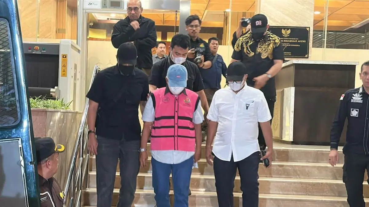 Nurman Herin tersangka baru dalam kasus TPPU Febrie Adriansyah. (foto: Okezone)