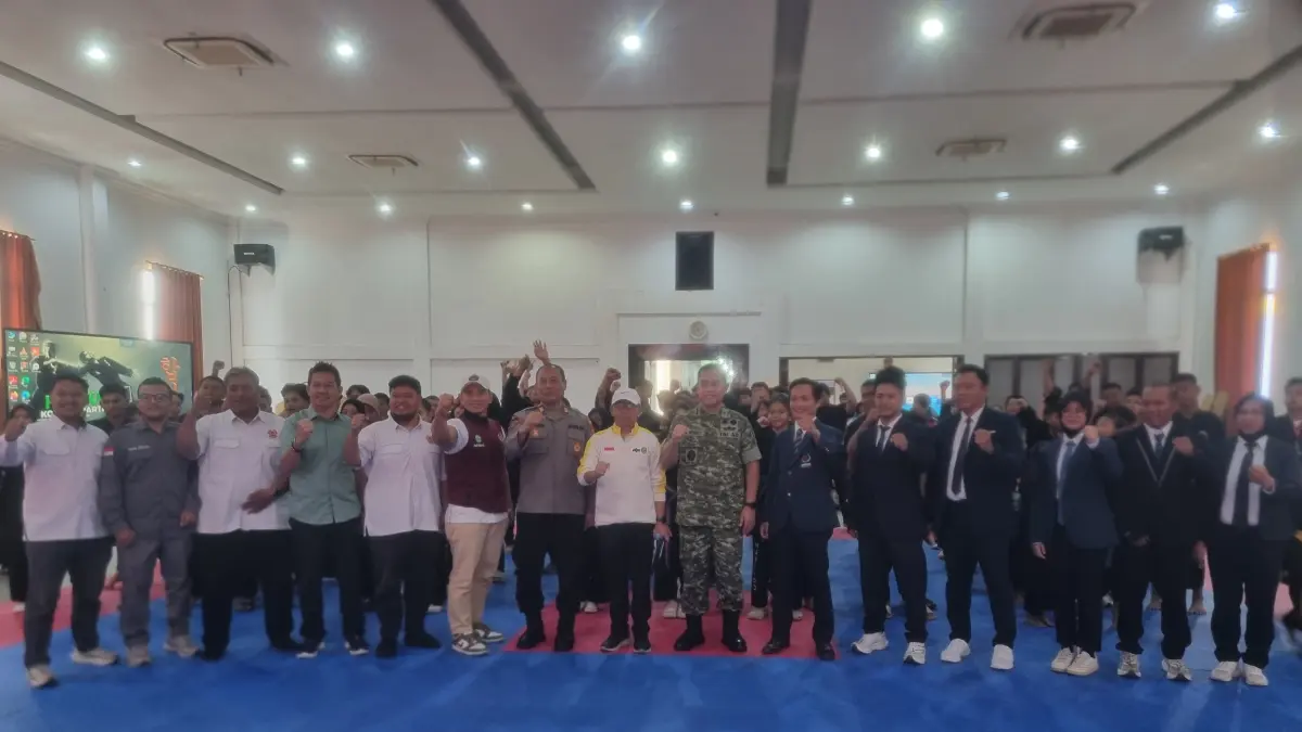 BERGULIR: Kejurda Hapkido resmi terlaksana di UMKT, Samarinda, 31 Juli sampai 1 Agustus.
