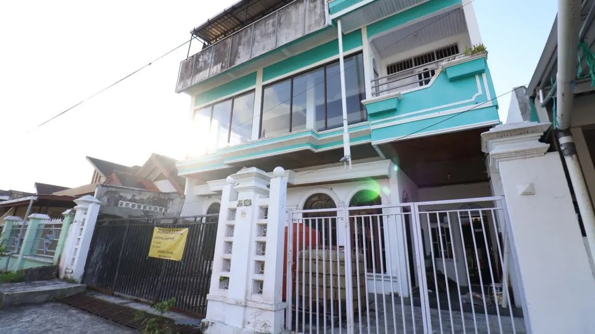 Salah satu rumah di Balikpapan dijual. (FOTO ANGGI PRADITHA/KP)