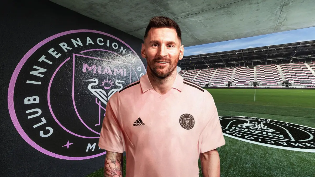 Lionel Messi bersama klubnya, Inter Miami.