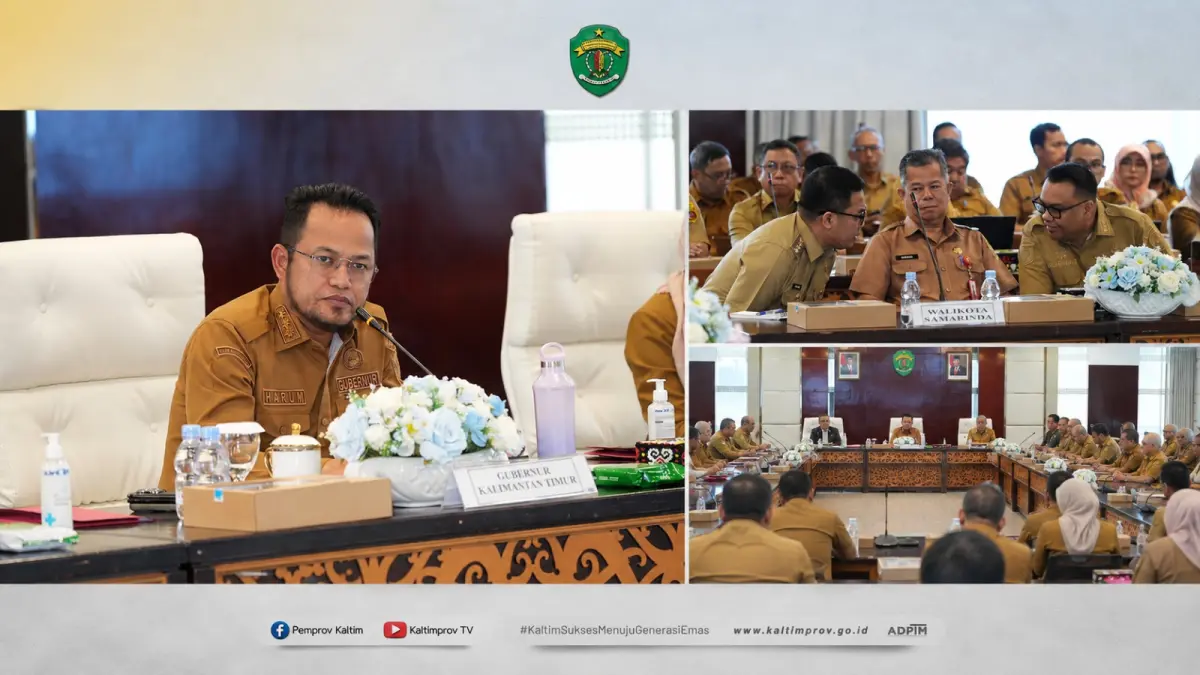 Gubernur Kalimantan Timur Rudy Mas