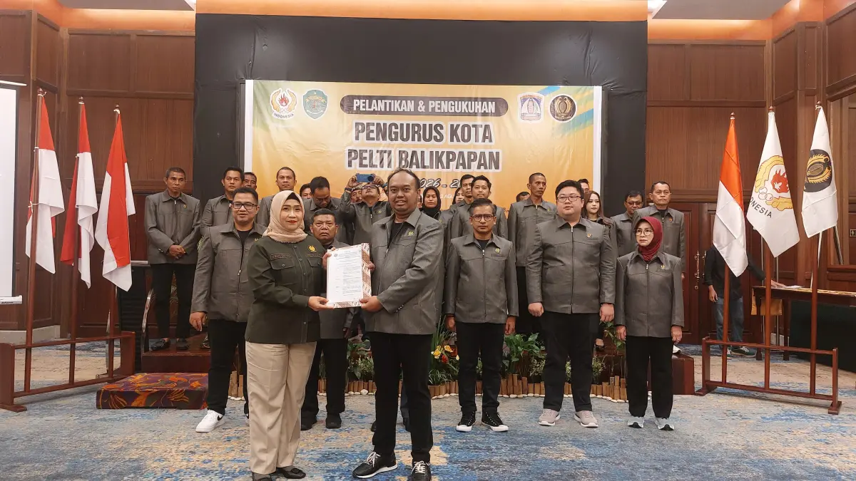 HARAP: Pengprov Pelti Kaltim titip harapan besar pada kepengurusan baru Pelti Balikpapan. (OKTAVIA MEGARIA/KP)