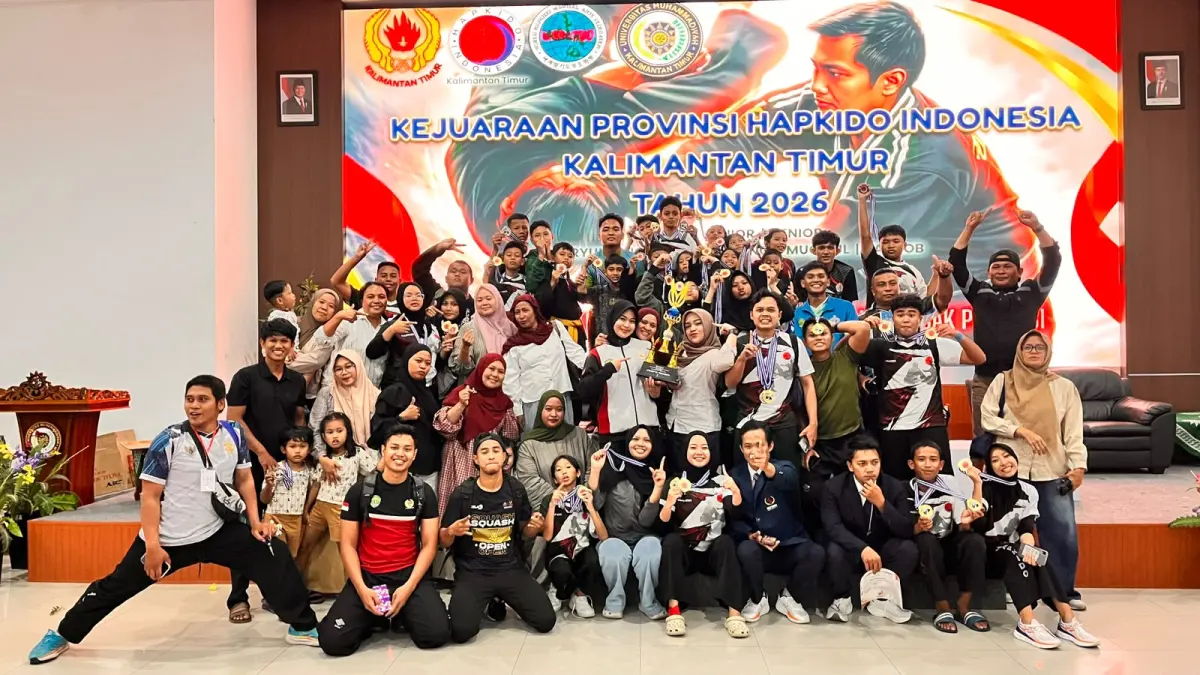 SABET: Balikpapan sabet juara umum di Kejurprov Hapkido Kaltim 2026.