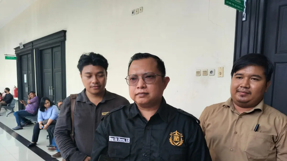 Kuasa hukum Adinnur, Bambang Edi Darma. (Bayu/KP)
