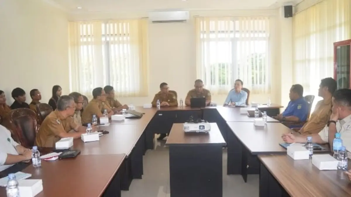 RAKOR: Rapat koordinasi mematangkan persiapan launching layananan call center 112 AKSIPADA.&nbsp;