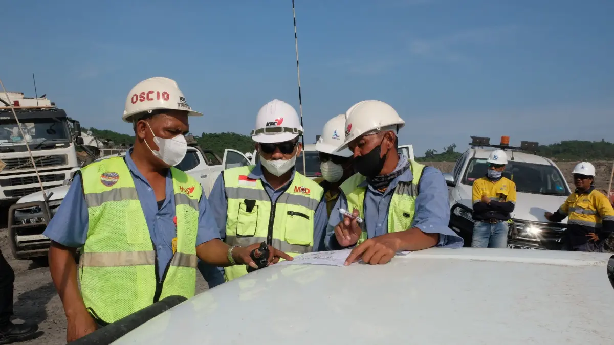 TENANG: Sektor pertambangan terus mengalami gelombang PHK, namun Disnakertrans Kaltim pastikan jika kondisi ketenagakerjaan masih tetap aman. PT KPC UNTUK KP