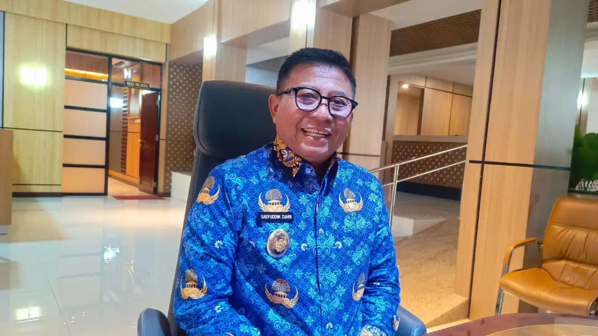 Wakil Wali Kota Samarinda, Saefuddin Zuhri. HAFIZ/KP