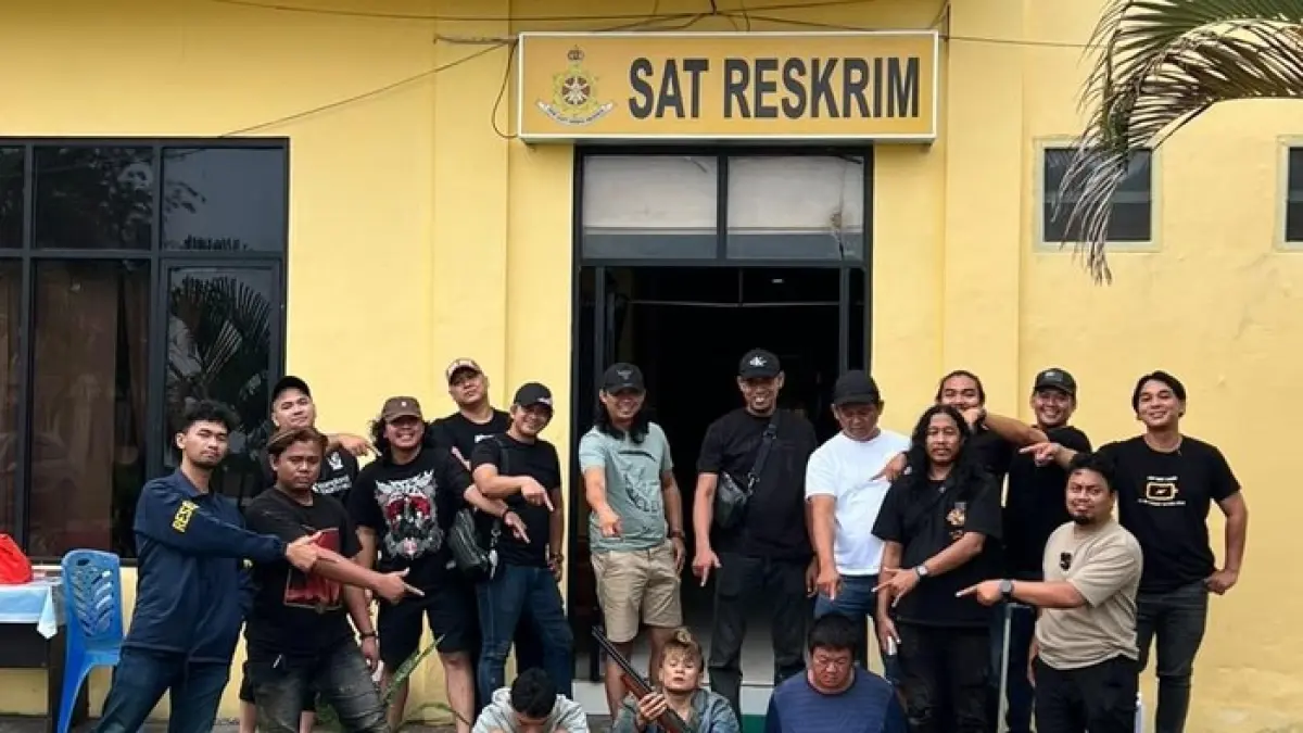 EKSEKUTOR: Tiga tersangka pelaku eksekutor pengusaha Singkawang yang ditangkap Polda Kalbar.(Dok.Polda Kalbar)