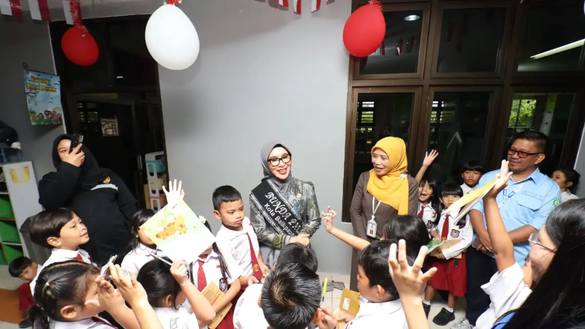 KOLABORASI: Bunda PAUD sekaligus Bunda Literasi Balikpapan, Nurlena Rahmad Mas