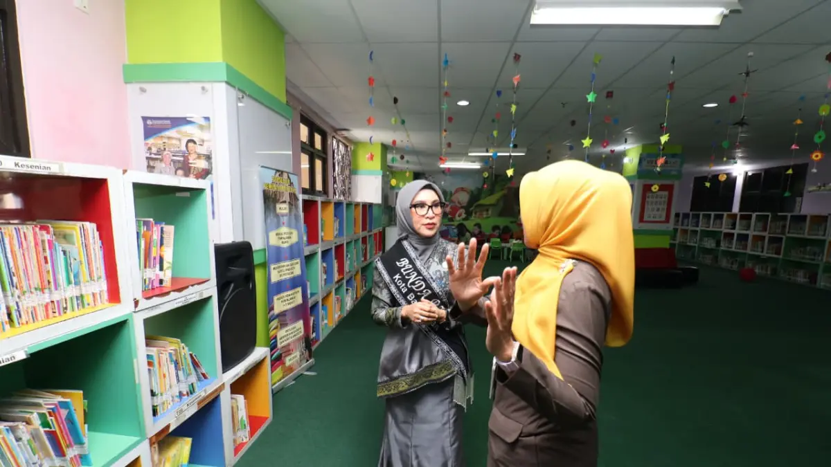 KOLABORASI: Bunda PAUD sekaligus Bunda Literasi Balikpapan, Nurlena Rahmad Mas