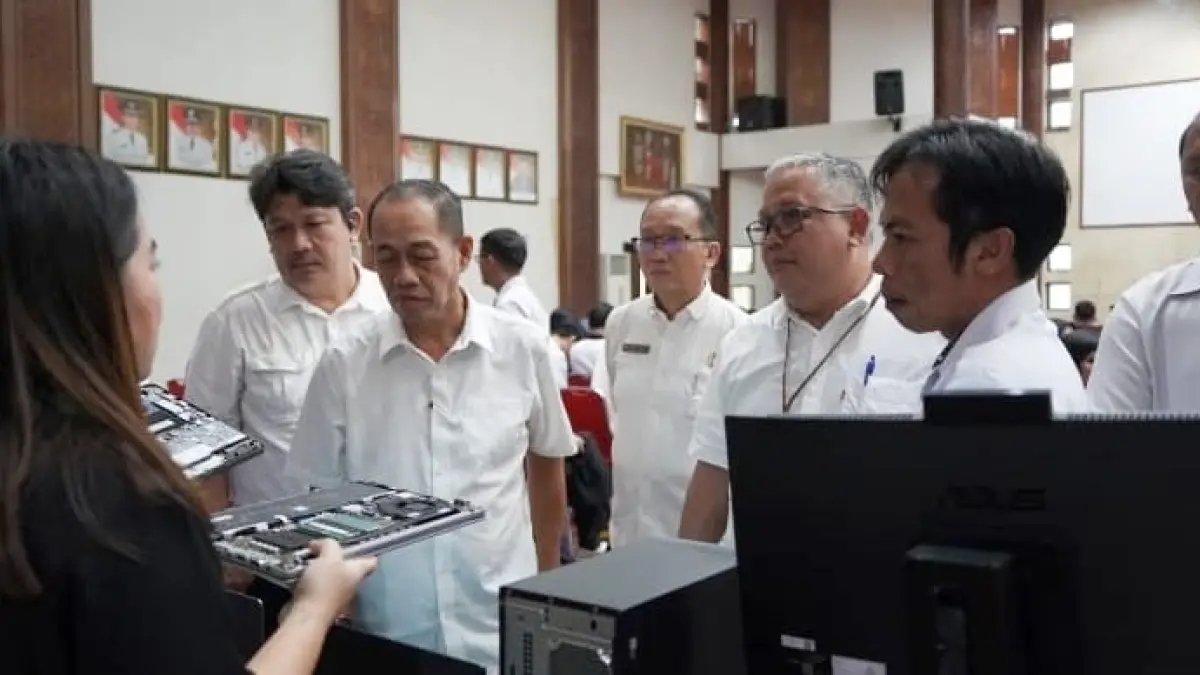 KOMPETENSI: Sosialisasi e-Purchasing dan mini kompetensi Pemkab Kubar. 