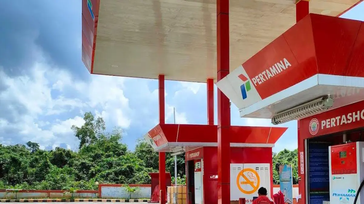 NAIK STATUS: Pertashop di Bontang Lestari direncanakan menjadi SPBU imbas Bontang masih membutuhkan tambahan stasiun pengisian bahan bakar saat ini. (ADIEL KUNDHARA/KP)
