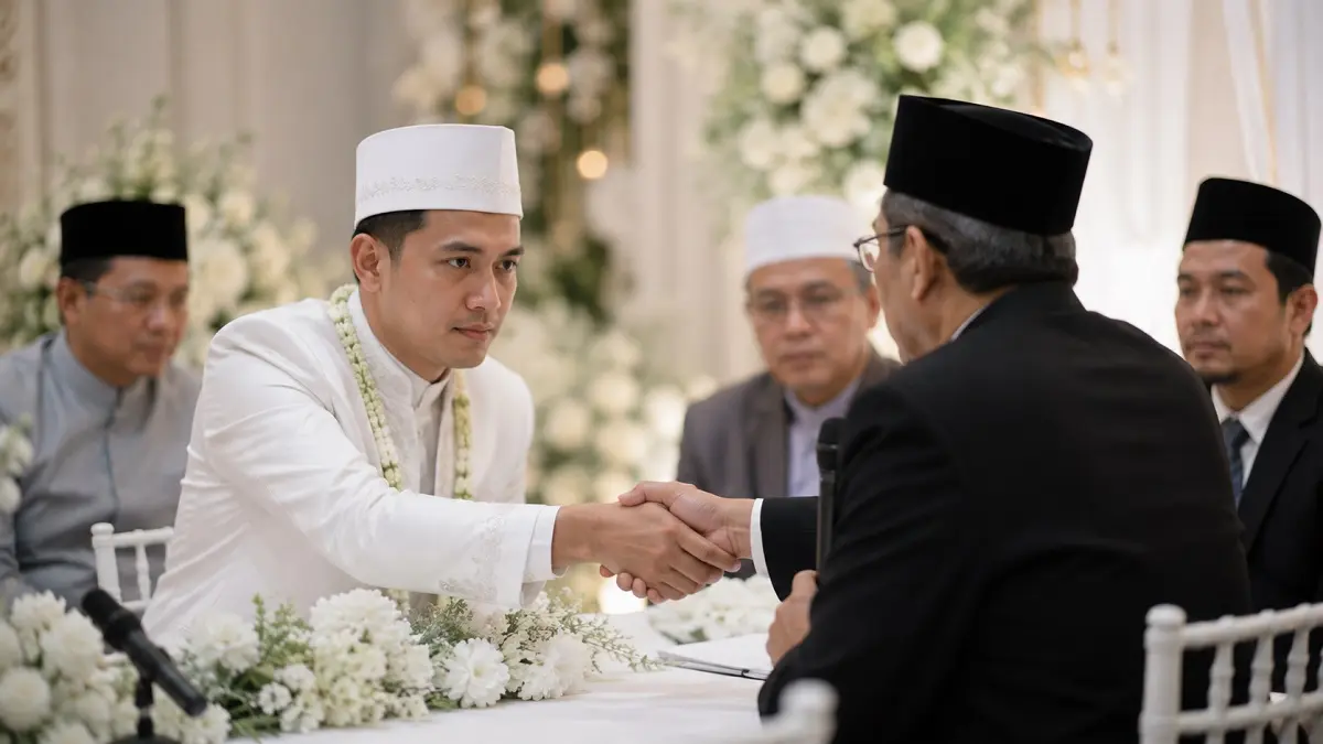 ilustrasi pernikahan