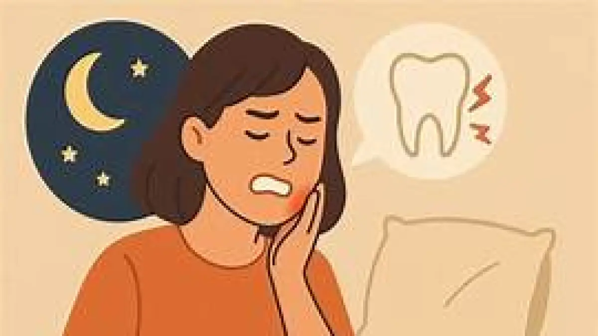 Ilustrasi sakit gigi.