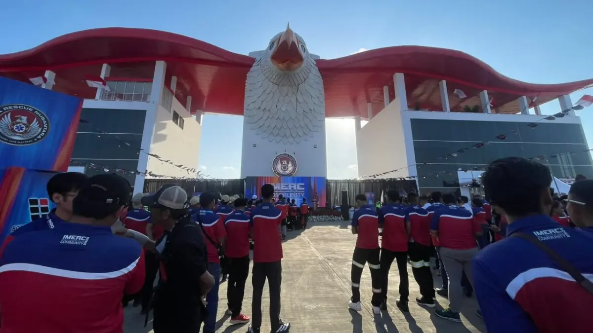 Opening Ceremony IMERC 2026 di Garuda Rescue Nusantara, Balikpapan, Kamis (6/8). (FOTO M TAUFIK/KP)