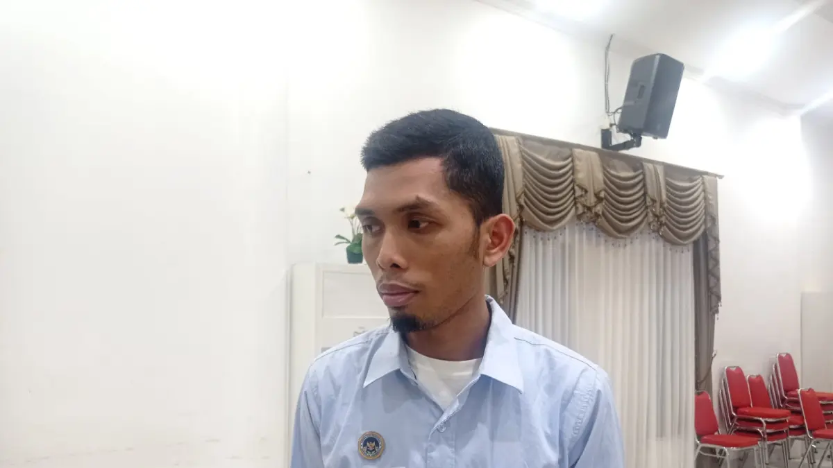 SETOP SEMENTARA DISTRIBUSI MBG: Kepala Satuan Pelayanan Pemenuhan Gizi (SPPG) Kota Bontang Surya Dwi Saputra.