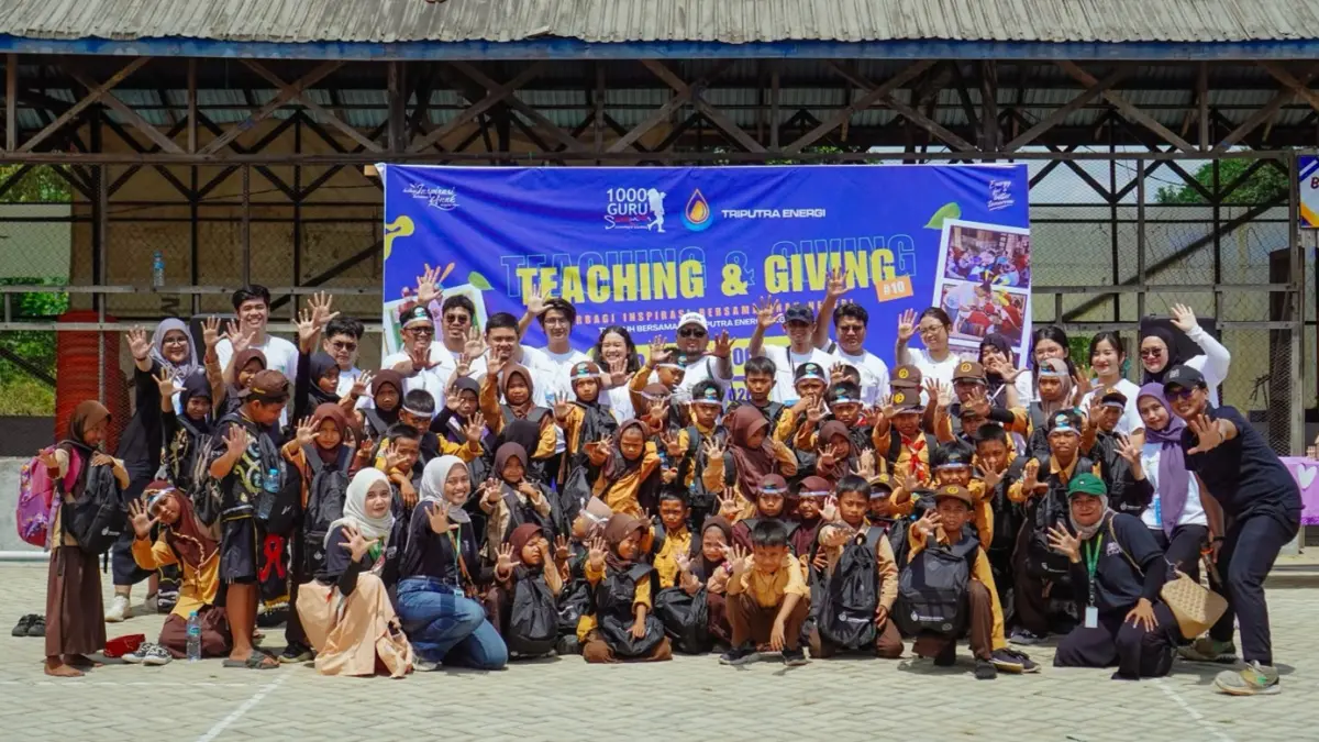 ENERGI POSITIF: Program Teaching and Giving (TNG) di SD Filial 005, Desa Loa Kumbar, Kelurahan Loa Buah, Kecamatan Sungai Kunjang, Samarinda.