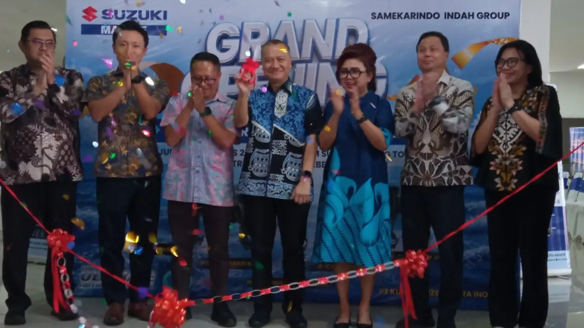 Pembukaan Dealer Suzuki Marine Kalimantan Timur di Showroom Suzuki, Ruko Sentra Samarinda Seberang, Nomor 6–11, Jalan Bung Tomo, Samarinda, Kalimantan Timur. (IST)