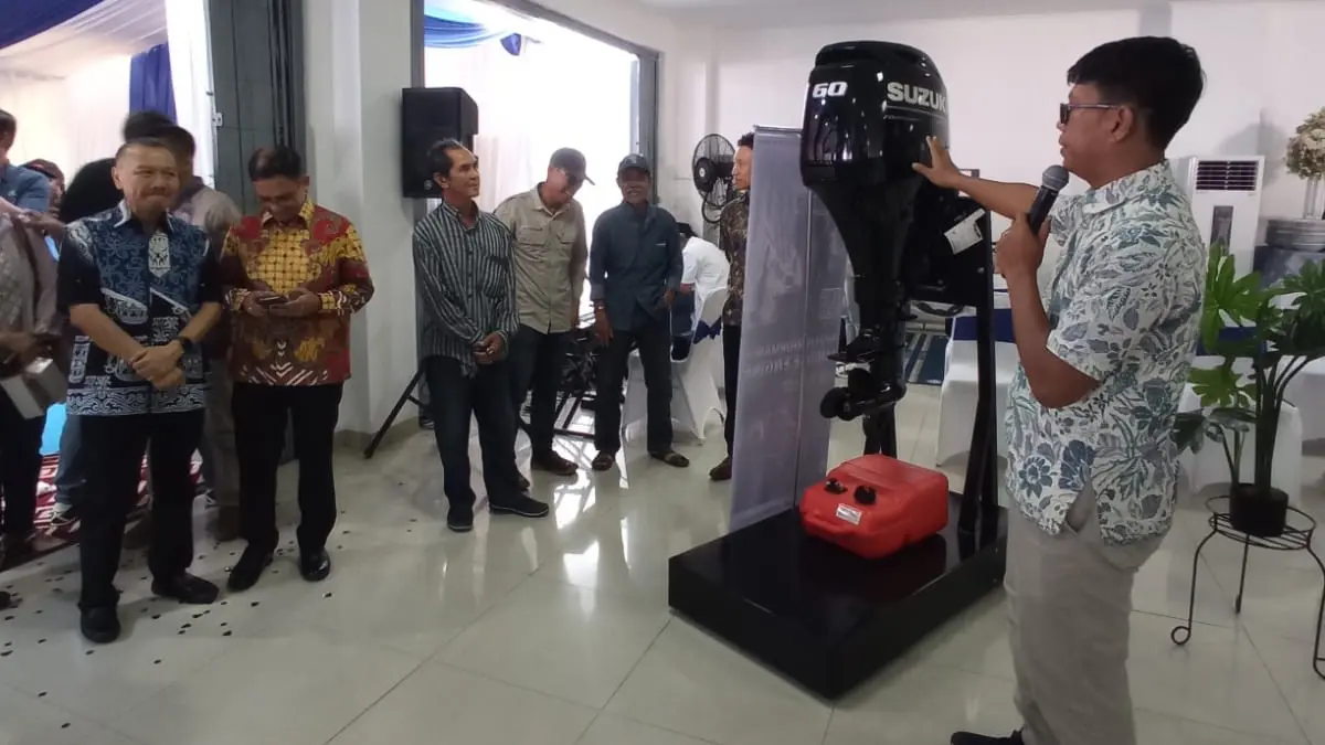 Suasana grand opening Dealer Suzuki Marine Kalimantan Timur, Jumat (7/8/2026). (IST)