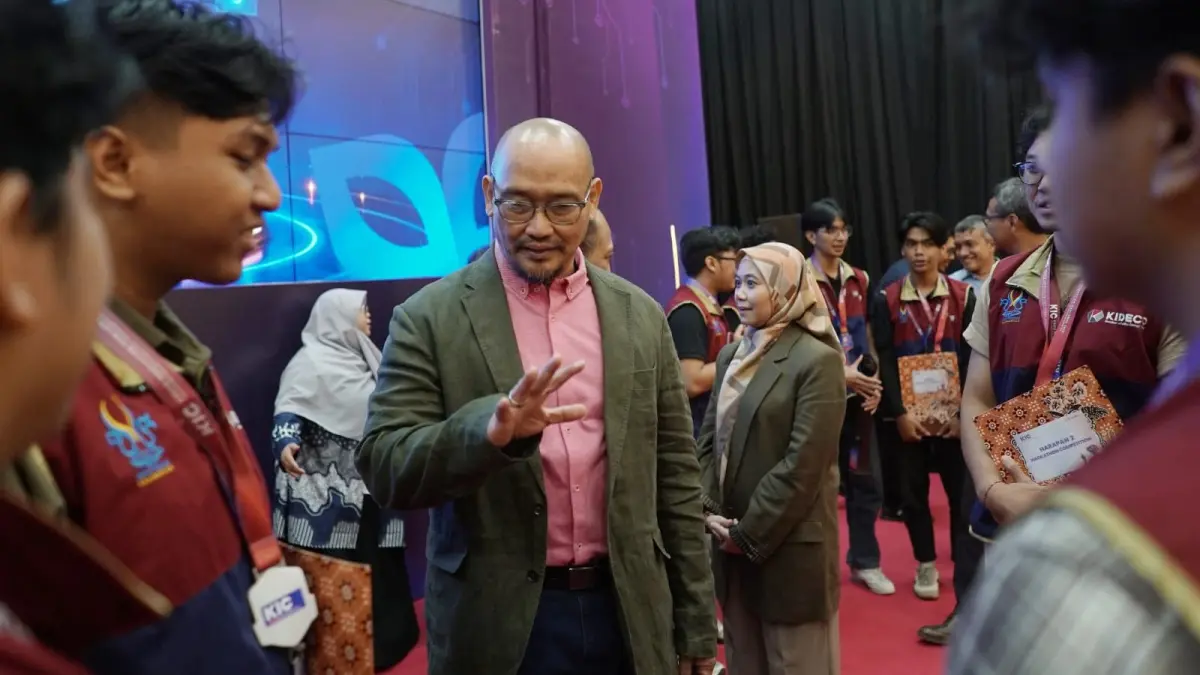 M Kurnia Ariawan saat menghadiri KIC 2026, Sabtu (8/8). (FOTO PAKSI SANDANG PRABOWO/KP)