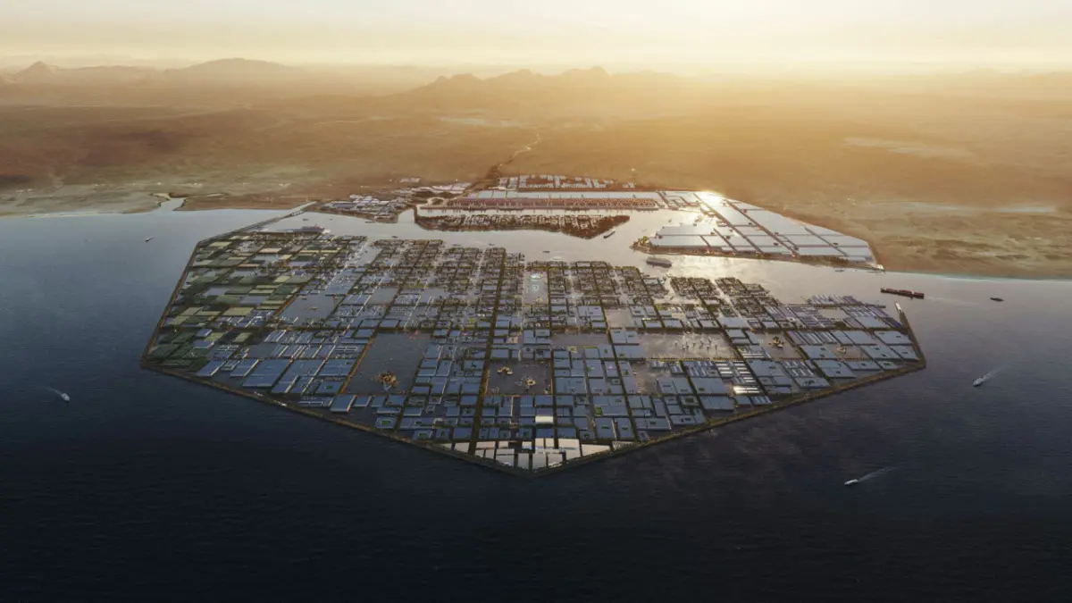 Neom SC, klub dari Kota Neom yang masih dalam proses pembangunan di Arab Saudi. (ARABIAN BUSINESS)