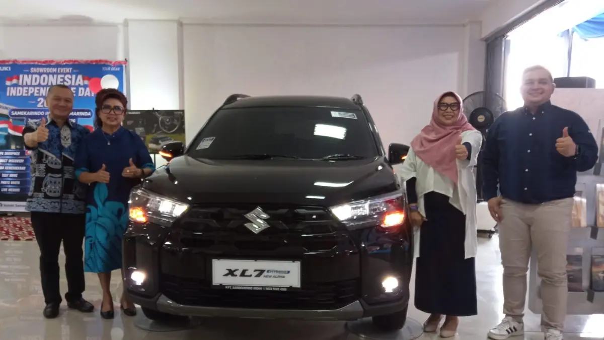 Suzuki XL7 terbaru resmi diperkenalkan di Samarinda melalui Suzuki Showroom Event Indonesia Independence Day 2026. (IST)