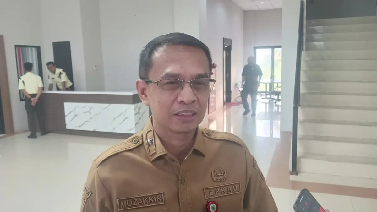 epala BPKAD Kaltim Ahmad Muzzakir. (Bayu/KP)