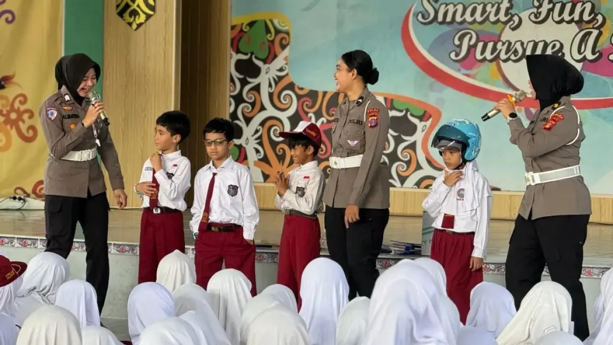 GENERASI MUDA: Pemahaman seputar lalu lintas sejak dini diperlukan bagi generasi muda demi terciptanya keamanan lalu lintas baik diri maupun orang lain.