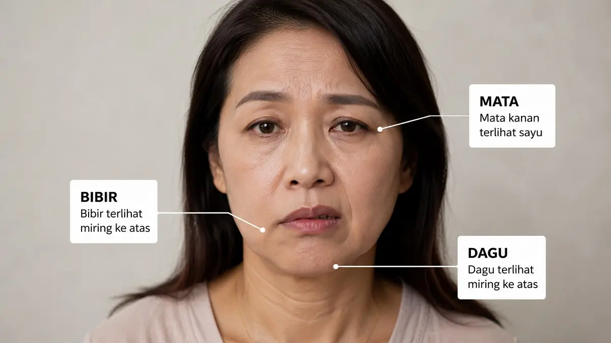 ilustrasi gejala stroke