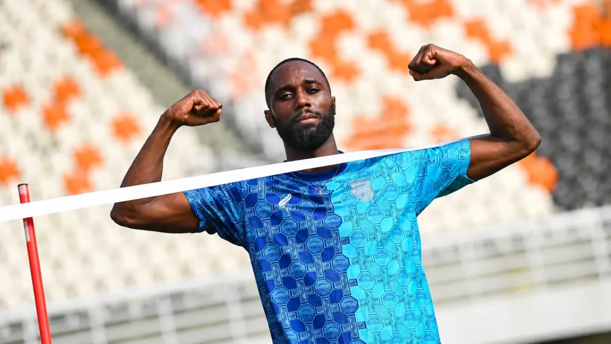 Kablan Davy N’Goma menikmati sambutan di Samarinda dan fokus membangun chemistry bersama rekan setim dalam persiapan musim baru. (BORNEO FC MEDIA)