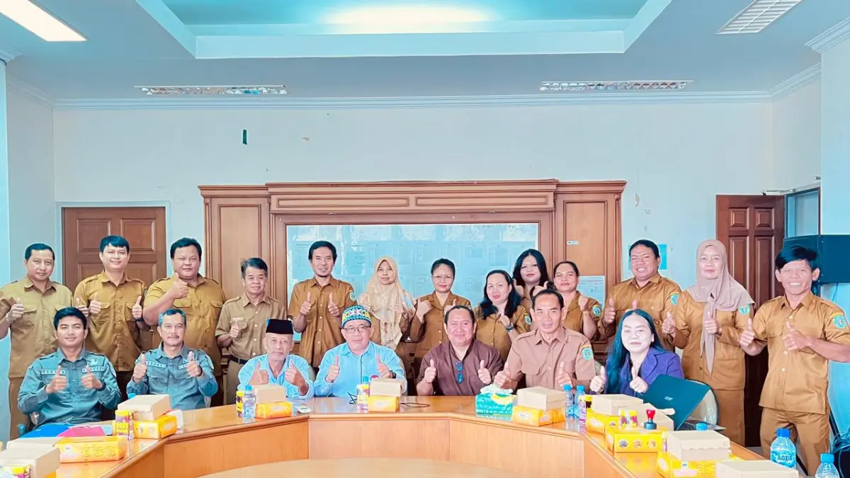 Kesbangpol dan FKDM Kaltim melakukan kunjungan ke Kubar, Senin (10/8).