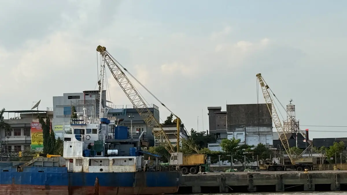 KUMULATIF: Hingga Juni 2026, Pelabuhan Samarinda berkontribusi 19,31 persen atau USD2,04 miliar total ekspor Kaltim.