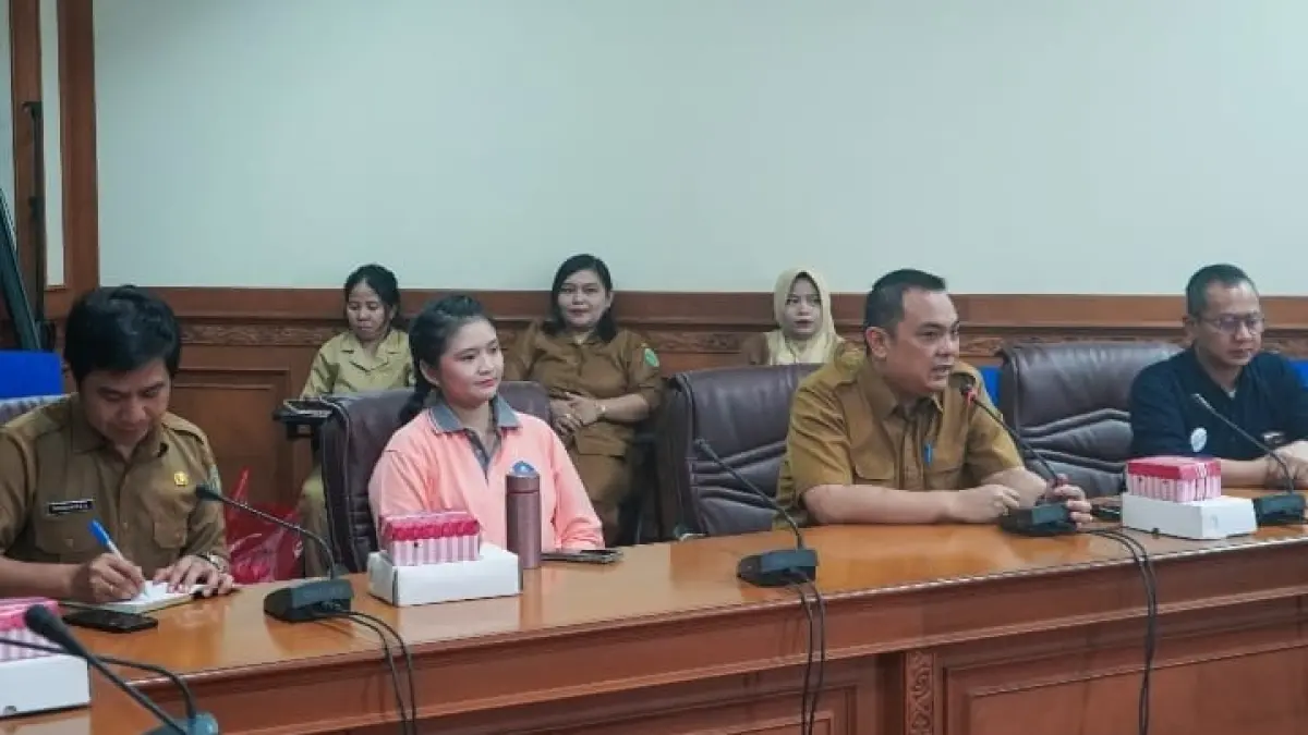 Rapat koordinasi persiapan Hari Kesatuan Gerak (HKG) PKK di Ruang Rapat Sekda Kubar, Sendawar, Senin (10/8/2026).