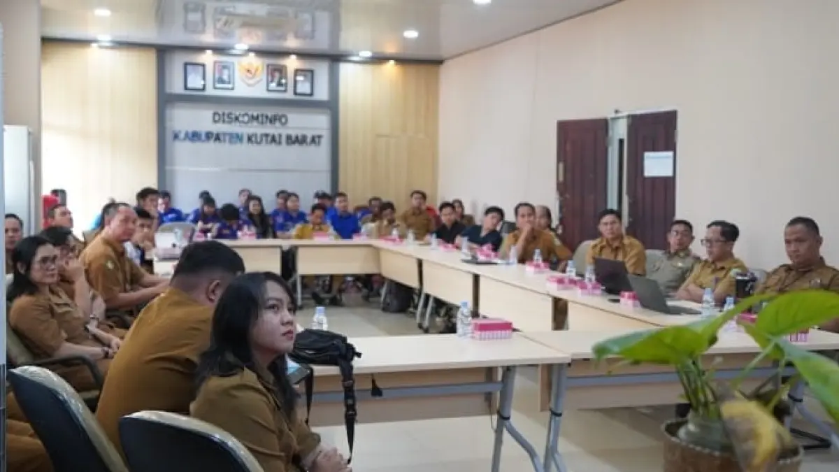 SEMANGAT: Bimbingan teknis call center 112 yang digelar Pemkab Kubar. IST/KP