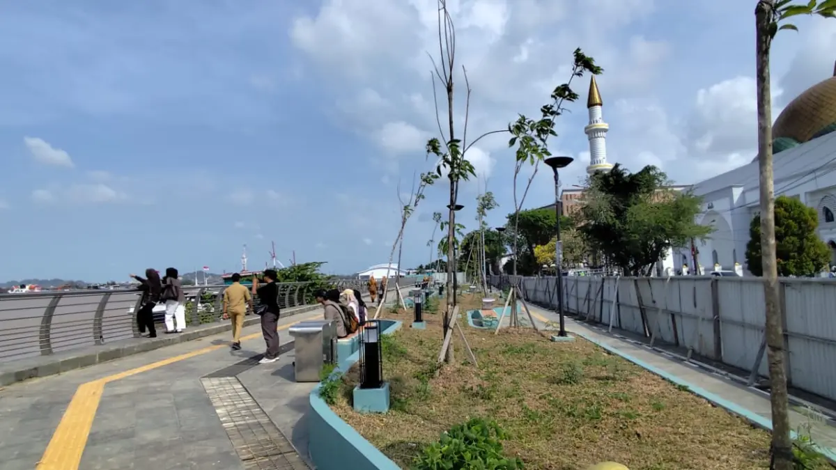 TANPA PARKIR: Kawasan Teras Samarinda 2 dipastikan tidak menyediakan ruang parkir sehingga kantong parkir yang ada yakni di Pasar Pagi dan area Masjid Raya Darussalam, Kecamatan Pasar Pagi akan dipergunakan.