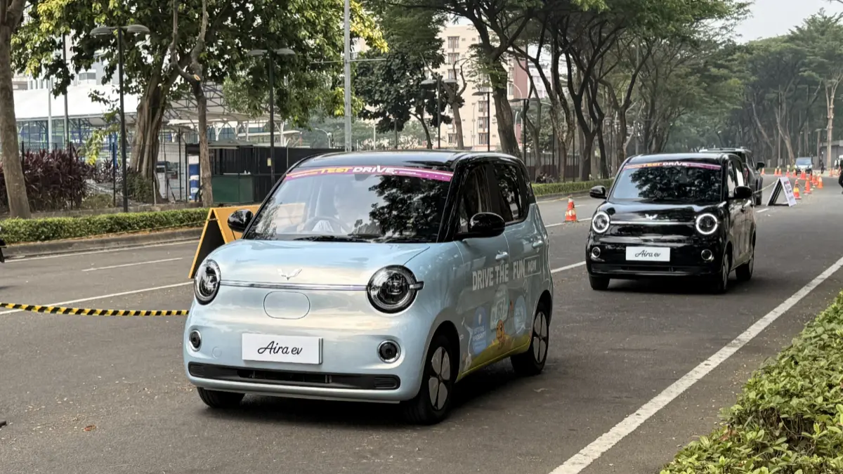 Aira ev Long Range mendominasi pemesanan dengan 2.073 unit dari total 2.238 SPK Aira ev. (Foto: Istimewa)