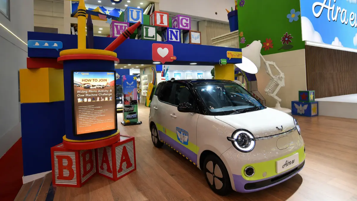 Aira ev mencatat 2.238 SPK atau 68 persen dari total pemesanan Wuling selama GIIAS 2026. (Foto: Istimewa)