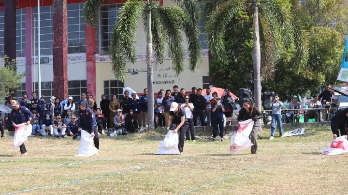 MERIAH: Perlombaan antar OPD yang digagas oleh Dispora Kutai Barat. IST/KP