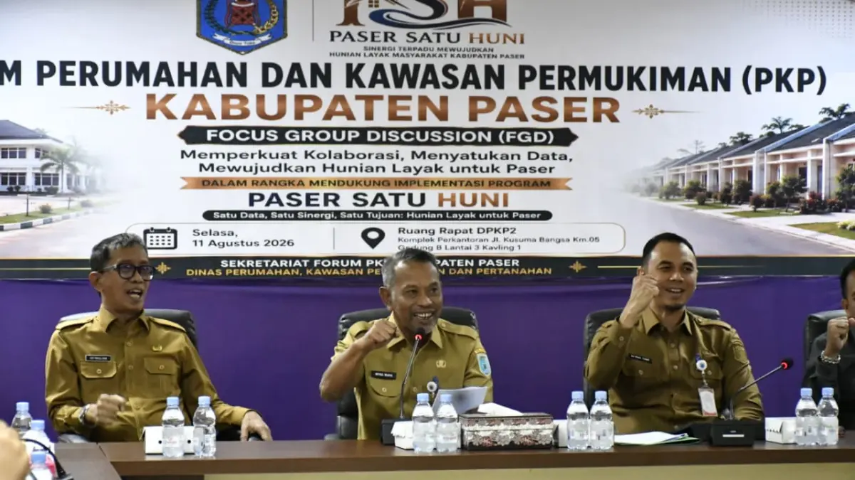 Pertemuan Forum Perumahan dan Kawasan Permukiman (PKP) dihadiri para pengembang dan perbankan serta asosiasi, Selasa (11/8/2026). (NAJIB/KP)