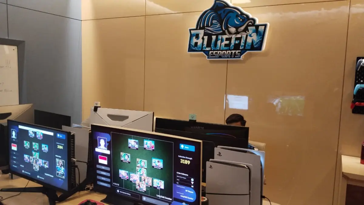 AKSI NYATA: Bluefin Esports berkomitmen memberikan kontribusi untuk Indonesia. (DONI ADITYA/KP)