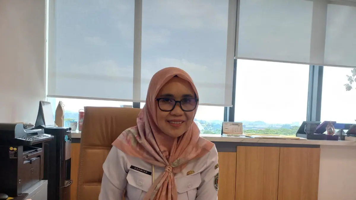 Plt Kepala Bapenda Kaltim, Dasmiah. (Foto/Eko Pralistio)