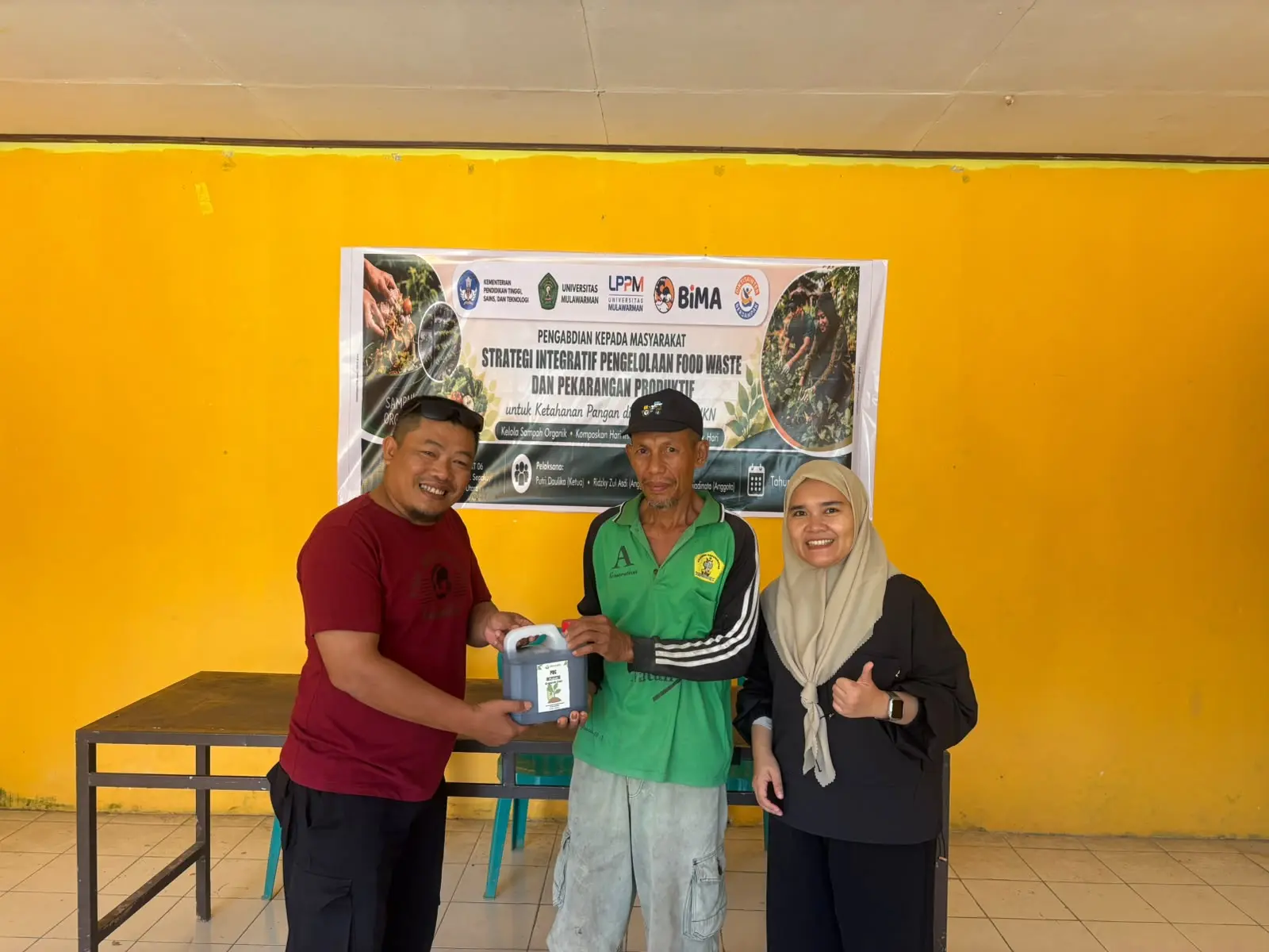 Salah satu penghasil pengolahan sampah menjadi POC.
