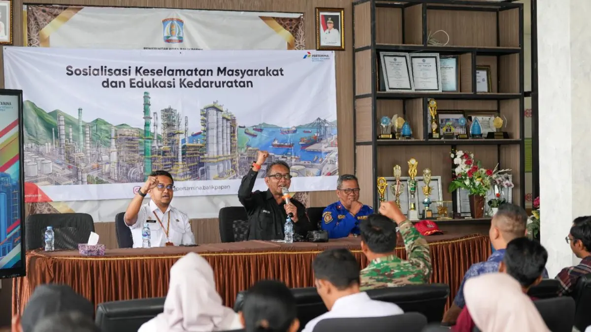 SOSIALISASI: Rangkaian sosialisasi PT KPB di masing-masing kecamatan jelang fase commissioning dan uji operasi kilang baru proyek RDMP. 
