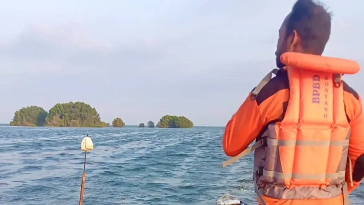 DILANJUTKAN: Upaya pencarian oleh Tim SAR terhadap korban nelayan hilang akan kembali dilanjutkan pada Sabtu (15/8/2026).